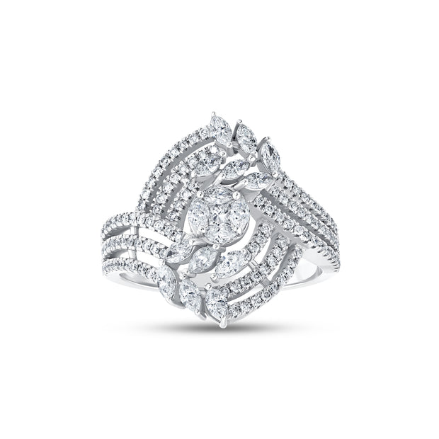 0,87 Karat Pırlantalı Özel Tasarım Yüzük