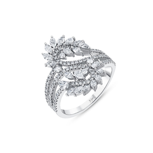 1,11 Karat Pırlantalı Özel Tasarım Yüzük