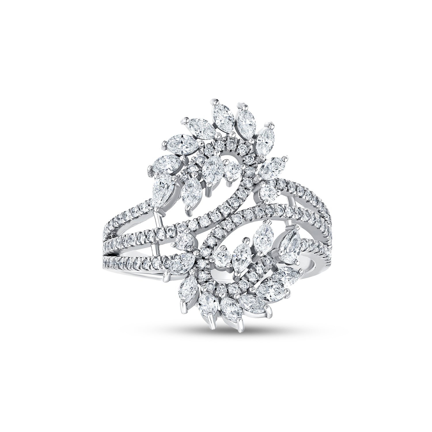 1,11 Karat Pırlantalı Özel Tasarım Yüzük