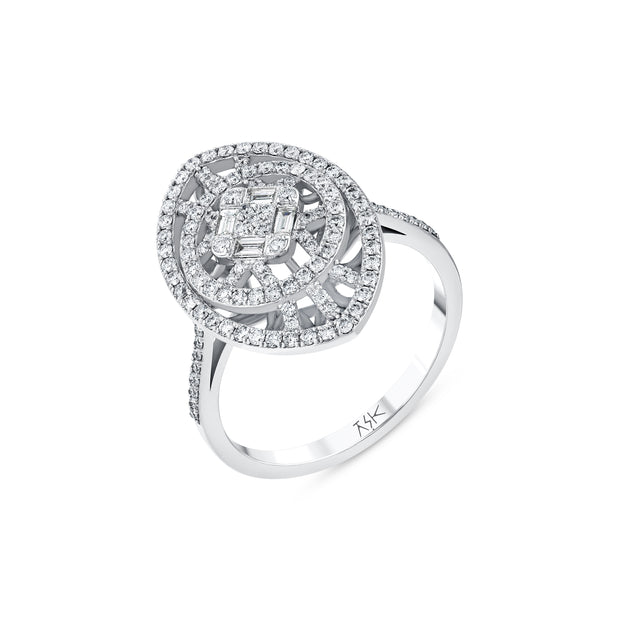 0,58 Karat Pırlantalı Özel Tasarım Yüzük