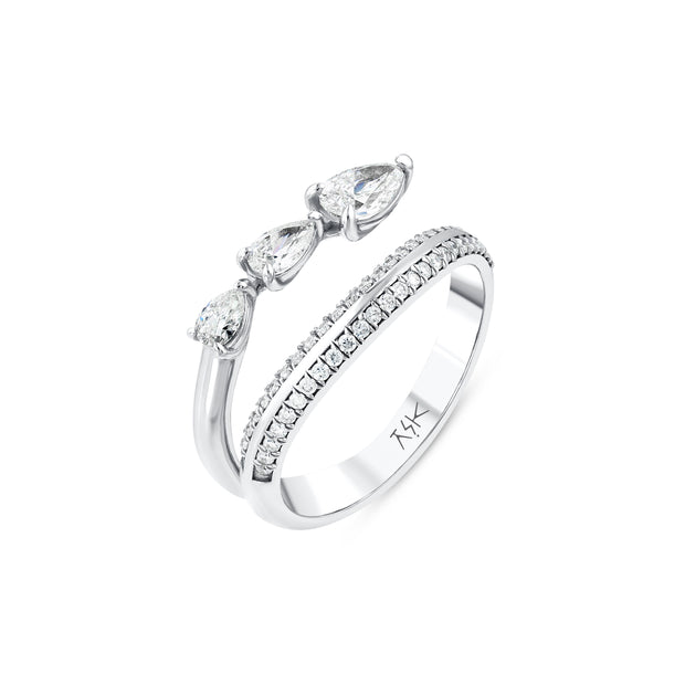 0,80 Karat Pırlantalı Özel Tasarım Yüzük