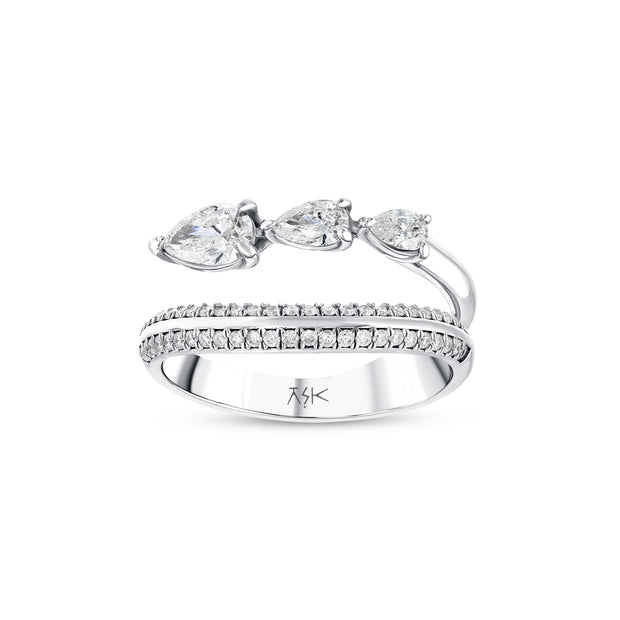 0,80 Karat Pırlantalı Özel Tasarım Yüzük