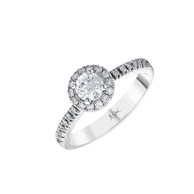 0,75 Karat Pırlanta Tektaş Yüzük