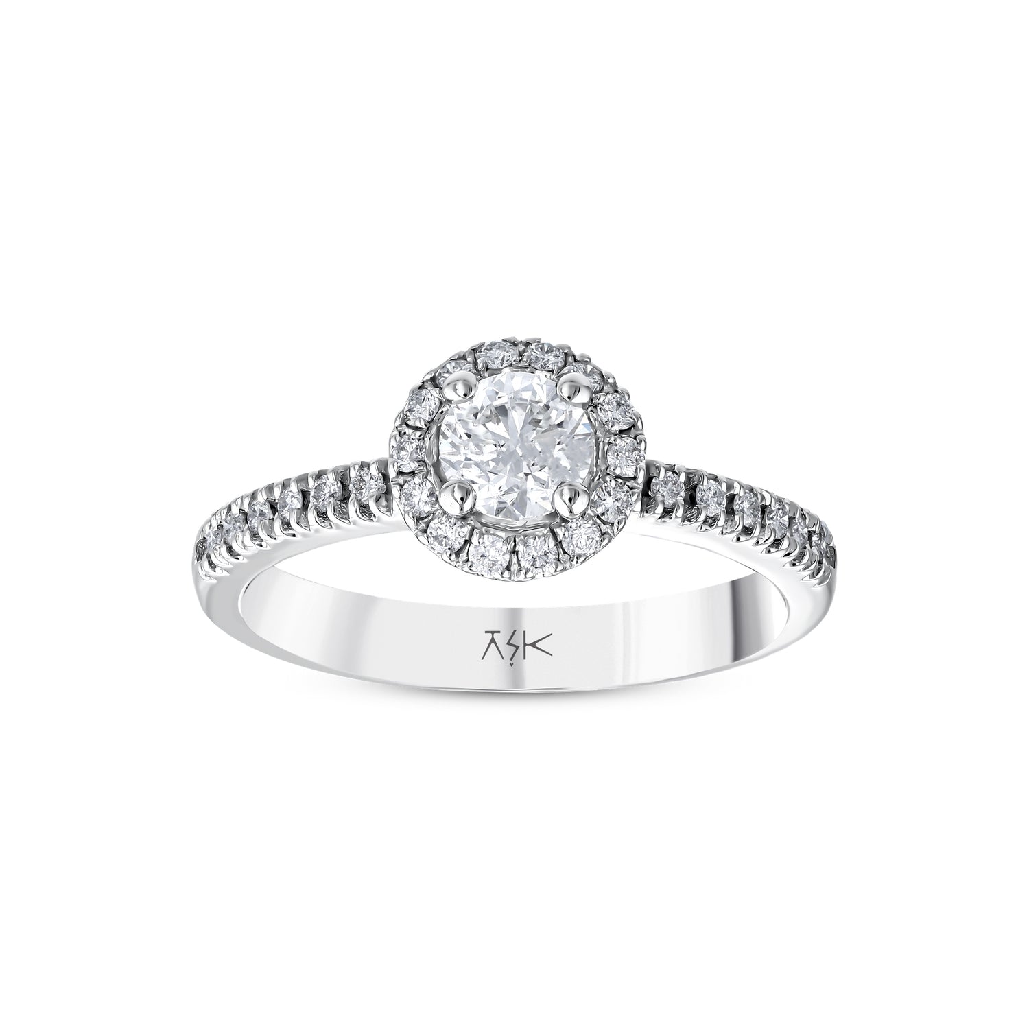 0,75 Karat Pırlanta Tektaş Yüzük