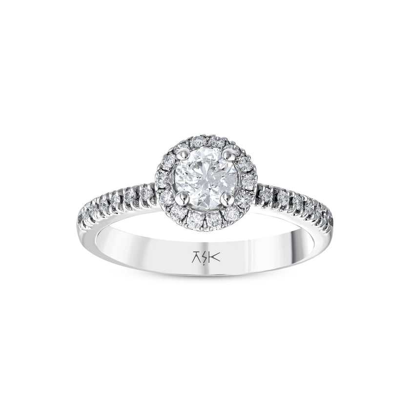 0,75 Karat Pırlanta Tektaş Yüzük