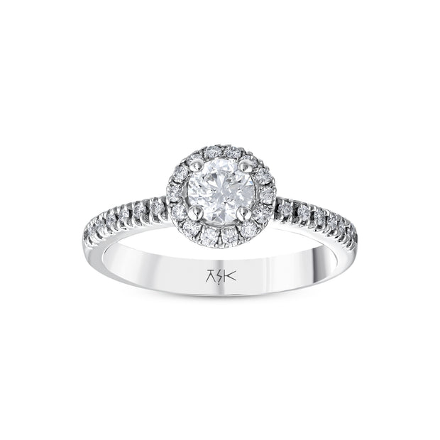 0,75 Karat Pırlanta Tektaş Yüzük