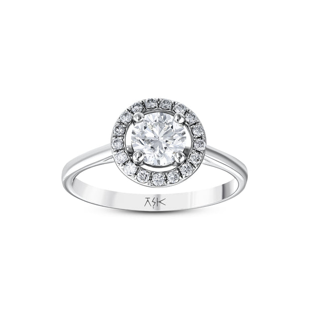 0,90 Karat Pırlanta Tektaş Yüzük